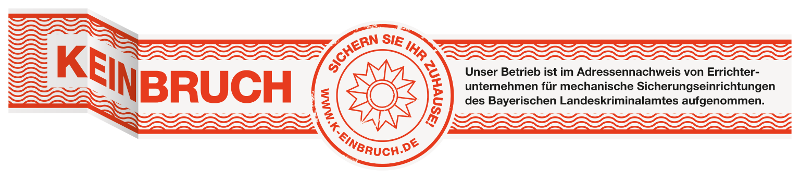 K-Einbruch Gütesiegel Bayern